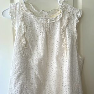 Beautiful White MAEVE Tilly Top